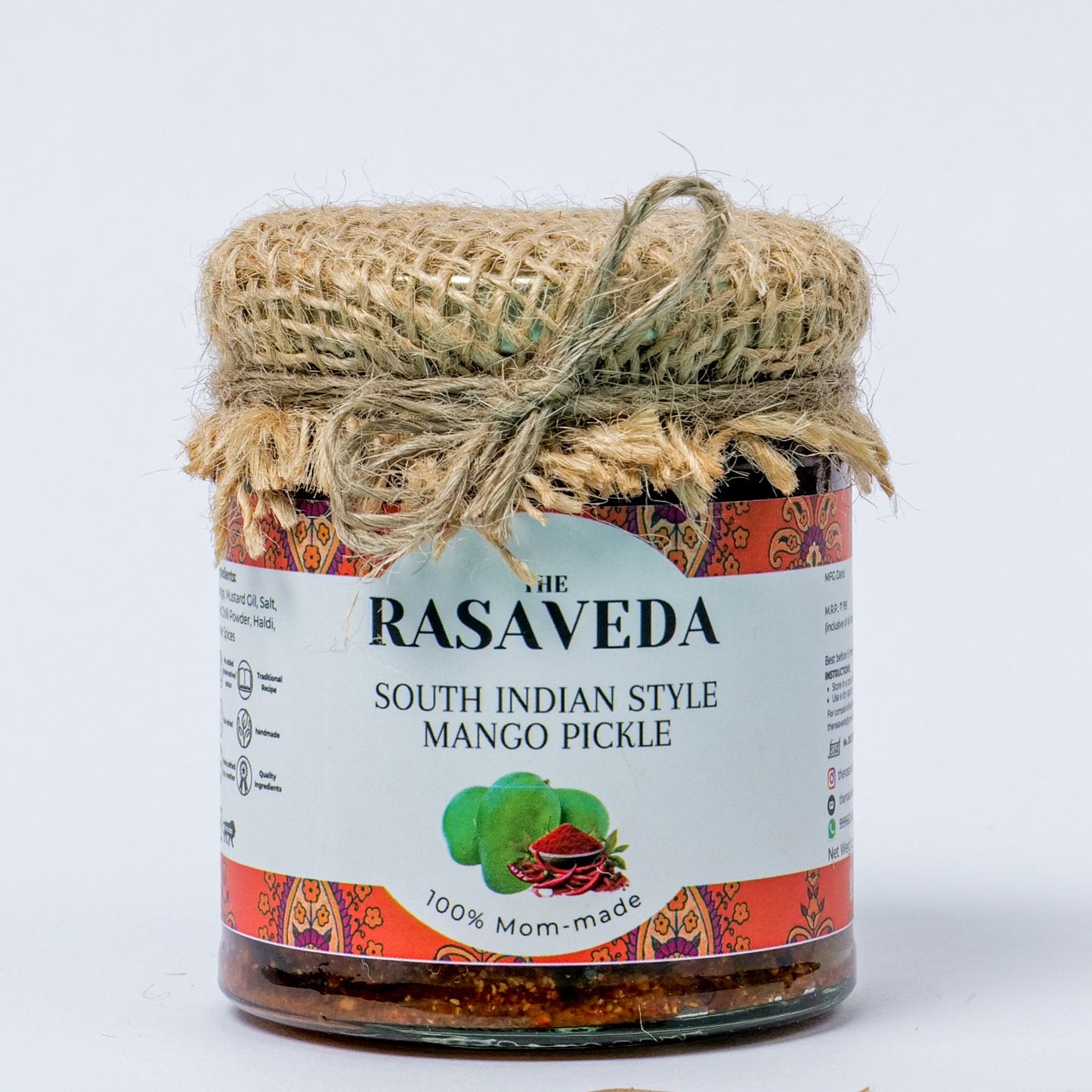South Indian Style Mango Pickle