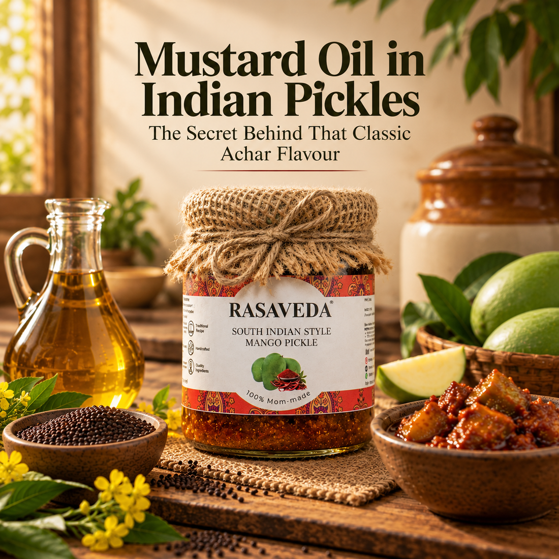 Mustard Oil in Indian Pickles: The Secret Behind That Classic Achar Flavour
