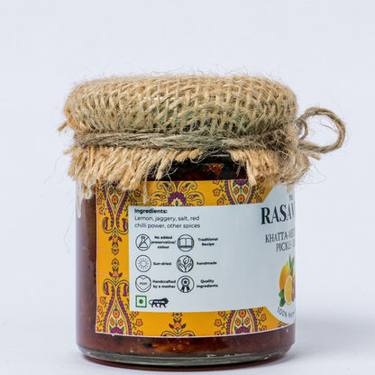 Khatta Meetha Nimbu Pickle
