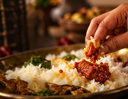 South Indian Style Mango Pickle