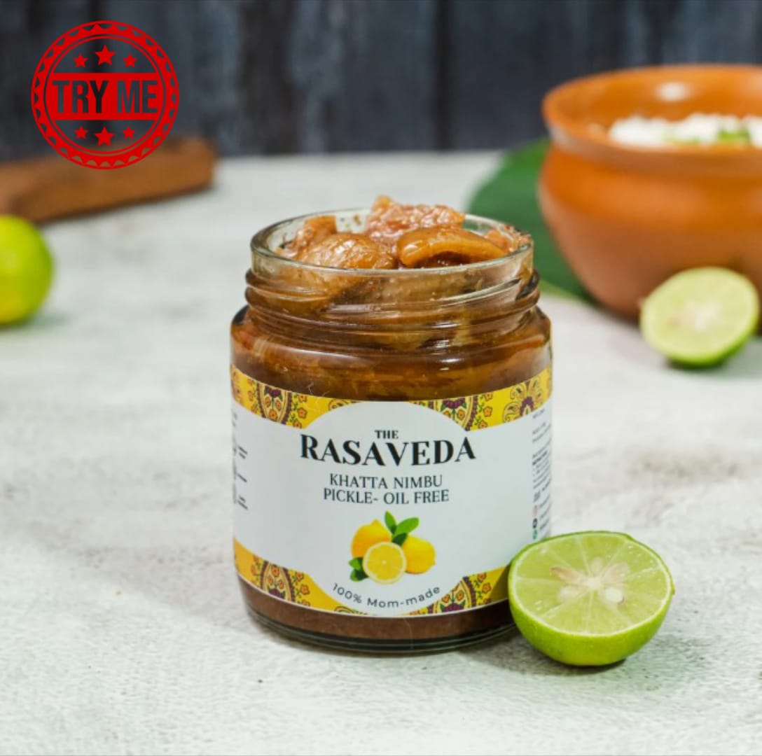 Nimbu Pickle/ Lemon Pickle (Khatta/ Tangy)