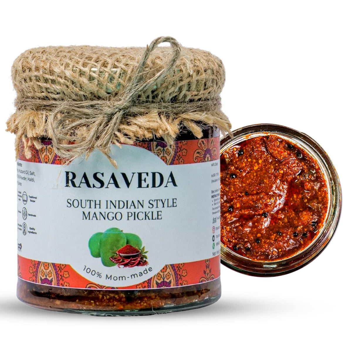 South Indian Style Mango Pickle