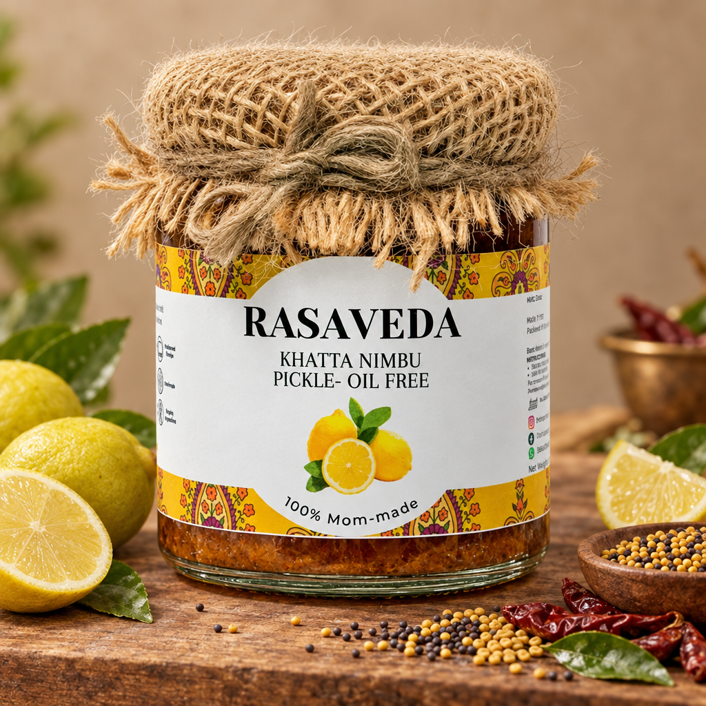 Khatta Nimbu Pickle jar