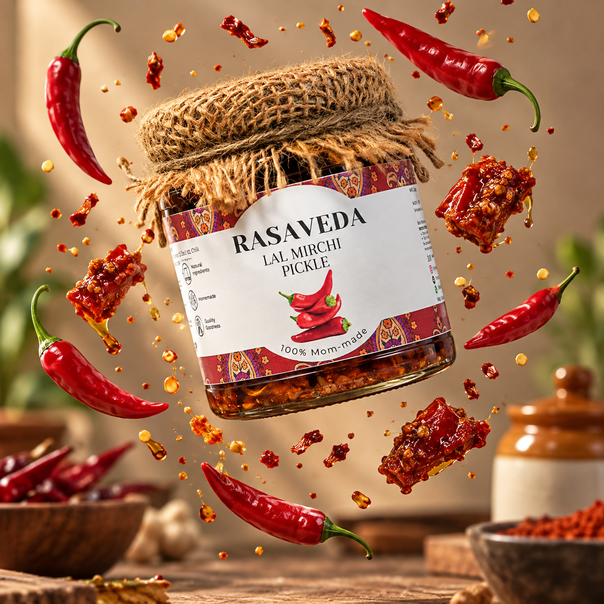 Lal Mirchi/ Red Chilli Pickle