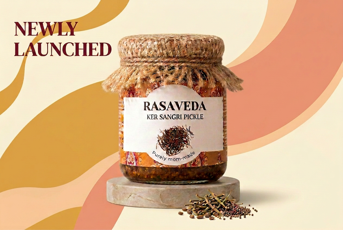 Rasaveda desktop banner composition